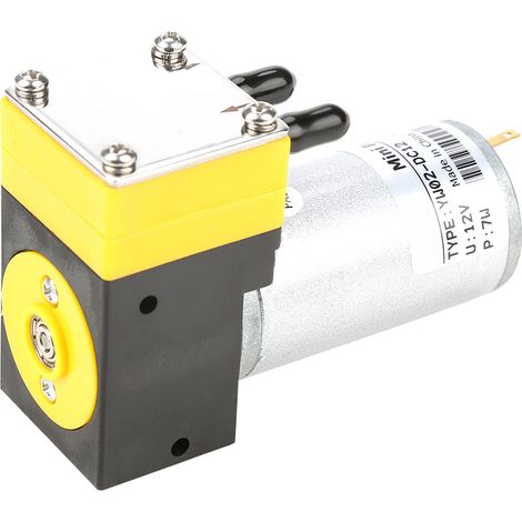 Pompe à eau électrique 12V DC auto-amorçante, micro pompe à diaphragme, débit 0,4-1L/min, aspiration, moteur intégré (1/5)