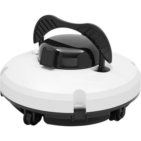 Robot de piscine automatique - Aspirateur de piscine sans fil - 120 minutes de temps de nettoyage - Fonction de stationnement automatique - Nettoyeur de piscine pour piscines hors-sol (1/5)
