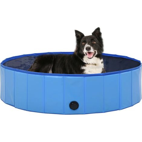 Piscina azul PVC de 120x30 cm PVC