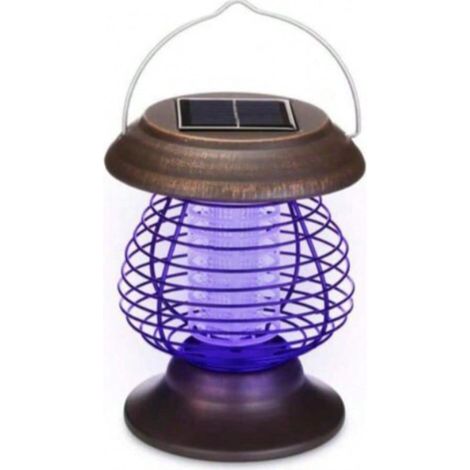 Lampe Solaire Anti-Moustique 2 en 1, Lampe Anti-Moustique USB, Lampe de Camping, Lampe Anti-Moustique UV Portable, adaptée pour intérieur et extérieur (1/4)