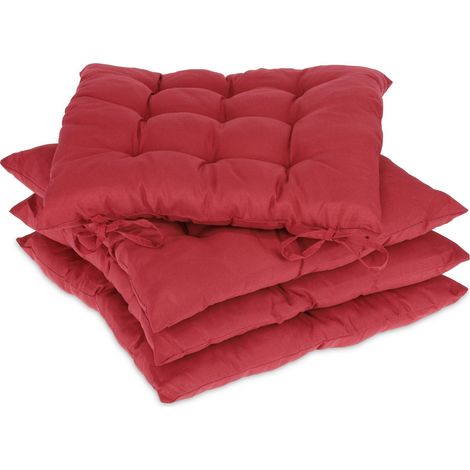 Kissen rot 4er set