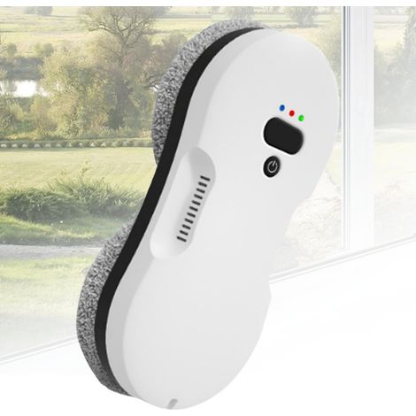 Robot De Nettoyage Intelligent, Robot De Nettoyage De Vitres, Nettoyeur Aérien, Adapté Aux Fenêtres Et Aux Murs Carrelés, Avec Télécommande Et Corde De Sécurité (1/5)