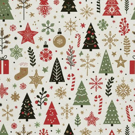 Tela decorativa para exteriores Oxford - Motivo navideño DX1865 (1/5)