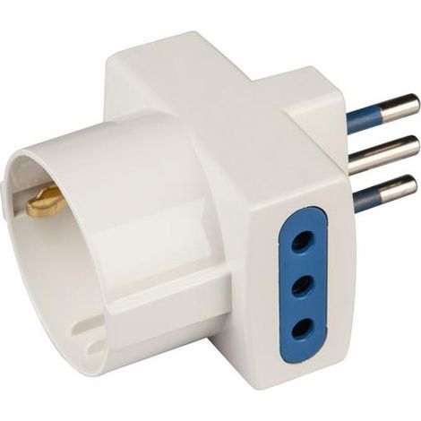 Poly Pool PP0467 Netzstecker-Adapter Typ L (IT) Typ L (IT) Typ F