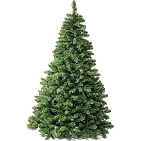 Albero di Natale ARTIFICIALE BROOKLYN verde super compatto folto realistico altezza 210 (1/3)
