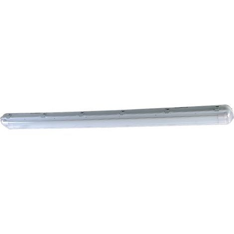 REGLETA ESTANCA ELECTRIFICADA 2 TUBOS 150CM IP65