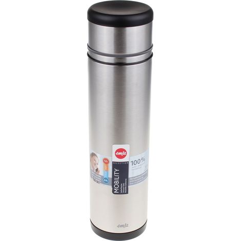 Emsa - mobility isoleerkan / thermos 1.0l anthr. - 509239 - 4009049320441