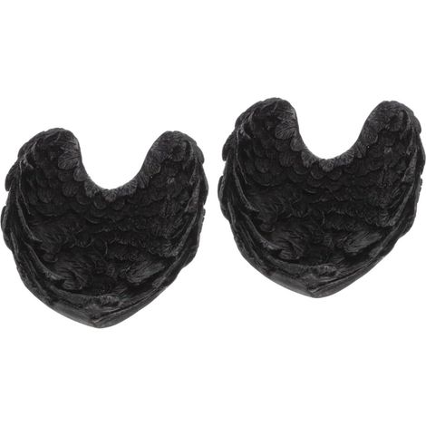 2pièces Support De Boule De Cristal Avec Ailes Ange Base Décorative Pour Maison Et Bureau Présentoir Élégant Et Stabilité Optimale (1/5)