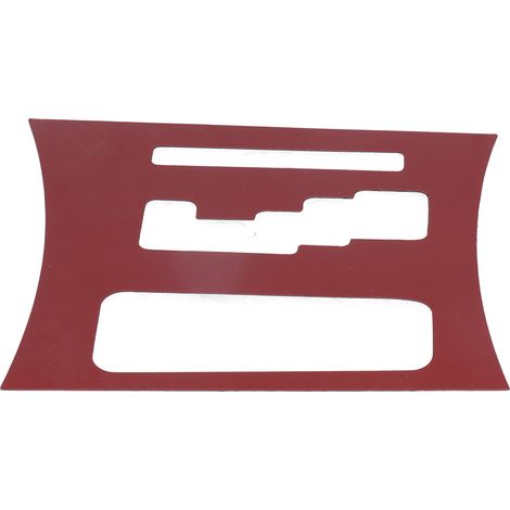 Modification automobile 2011-2014 : Garniture de panneau de levier de vitesse en fibre de carbone pour console centrale de Dodge Charger (boîte automatique) (1/5)