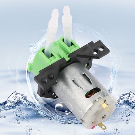 Dosierpumpen-DIY-Peristaltikschlauchkopf für Aquarienlabor-Chemieanalyse (grün 12V 35) (1/5)