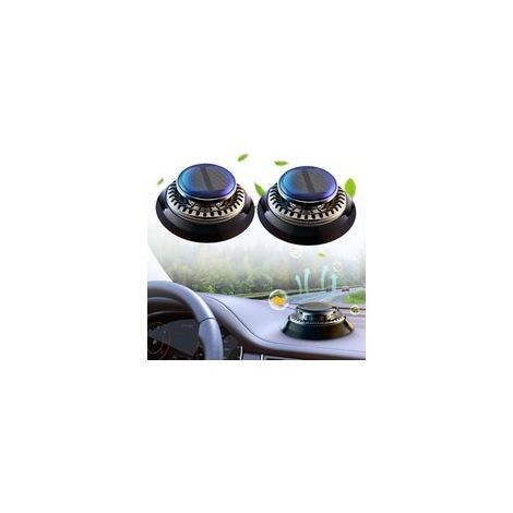 1pc Chauffage voiture portable pour dégivrage pare-brise – Dégivrage à 360° – Base adhésive – Diffuseur de parfum intégré Le parfum de l'océan (1/3)