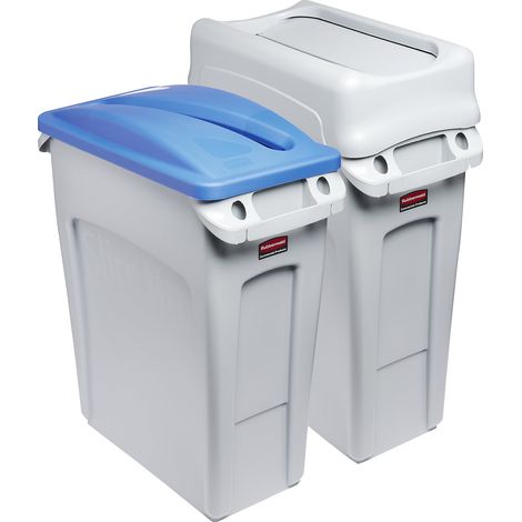 Rubbermaid, Poste de tri des déchets, jeu de deux SLIM JIM®, 2 (1/2)