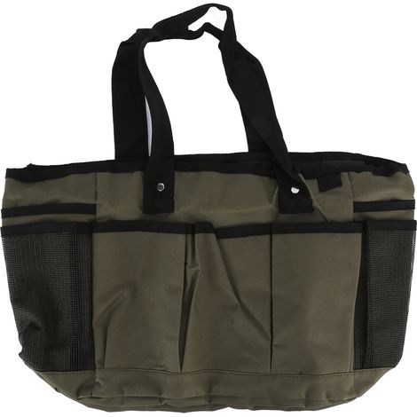 Sac fourre-tout d'extérieur portable pour ranger vos outils de jardinage, vert militaire