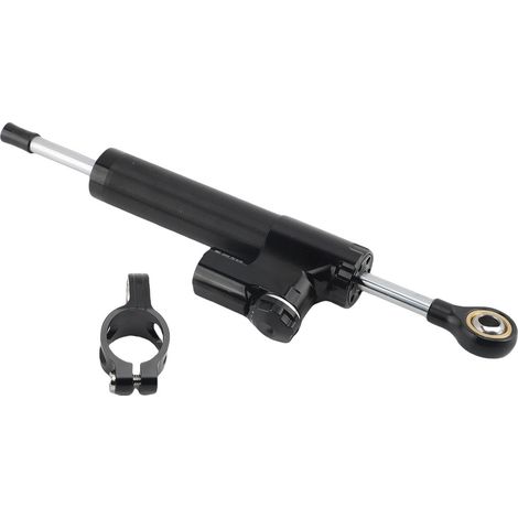 Amortisseur direction moto universel réglable – Aluminium vélo moto noir, contrôle (1/4)