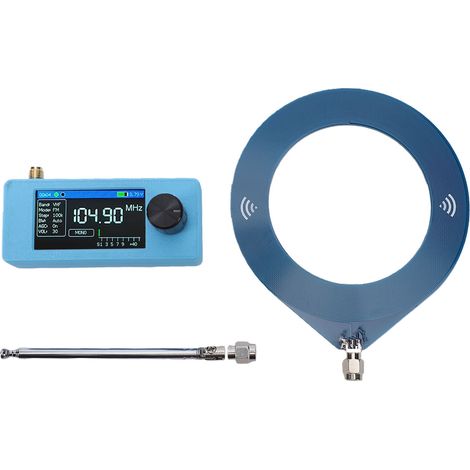 Mini ricevitore radio con schermo a colori IPS da 1,9 pollici, portatile, AM, FM, LSB, USB, multibanda, ideale per viaggi, escursioni e campeggio. (1/5)