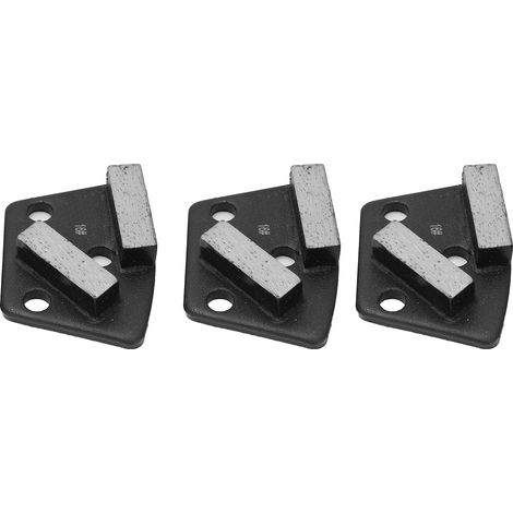 Lot de 3 blocs de meulage diamantés, pierre à polir les dents pour ciment et béton. (1/5)
