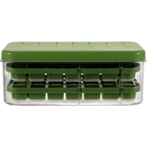à Glaçons en Silicone avec Couvercle, Bac Ménager Pratique et (1/5)