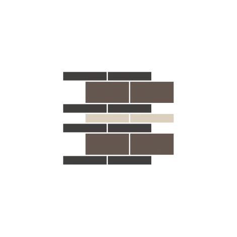 Carrelage VICTORIAN OSLO BRICK 1 - boîte de 1.32 m2 BRICK 1 - - boîte de 0.66 m2