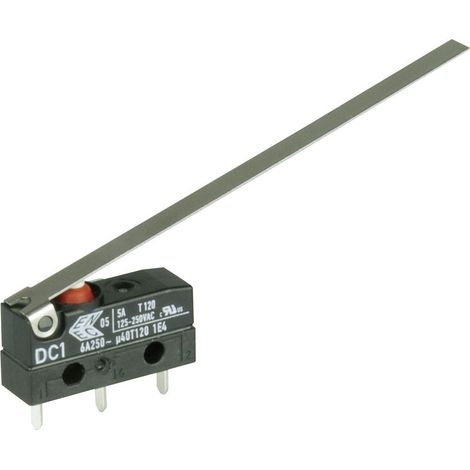 ZF DC1C-H1LD Mikroschalter DC1C-H1LD 250 V/AC 6 A 1 x Ein/(Ein) IP67 tastend 1 St.