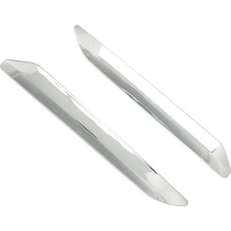 Lot de 2 bandes de pare-chocs avant gauche droite anti-rayures chrome argent de remplacement pour Citroen C5 X7 2007-2015 (1/5)