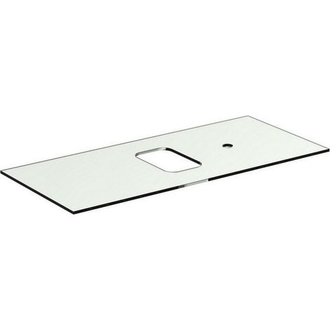 Consolle in vetro TONIC II 1000 mm per scocca asimmetrica IDEAL STANDARD