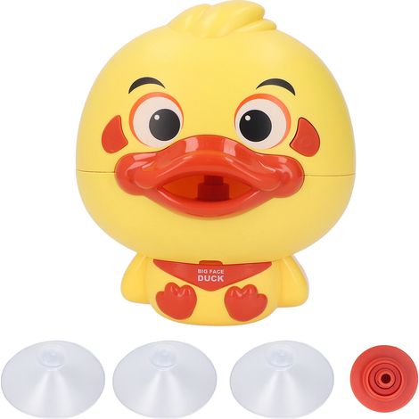 Générateur de Bulles Électronique en Forme de Canard, Jouet de Bain Musical pour Enfants avec Effets Lumineux (1/5)