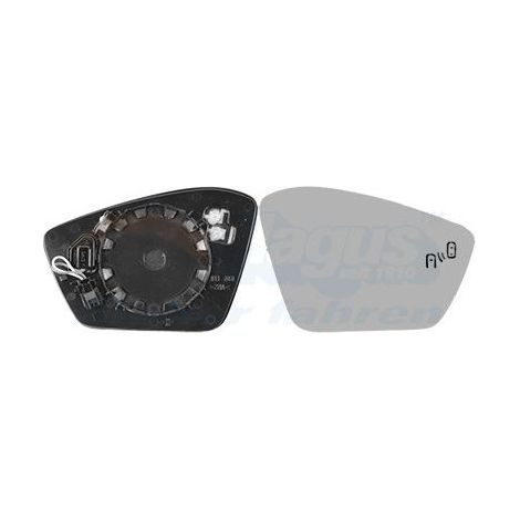 Verre de rétroviseur droit chauffant side Skoda Superb 3V 2015-2024