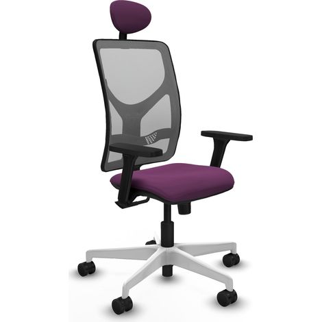 Chaise de bureau piqueras y crespo Motilla noir bras ajustables 3D (1/2)