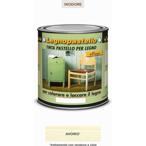 LEGNOPASTELLO TINTA ML 250 AVORIO - VELECA (1/2)