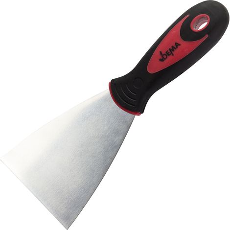 Spachtel mit Kunststoff Griff 80 mm Gipserkelle Stukkateurkelle Glättkelle Kelle Spachtel