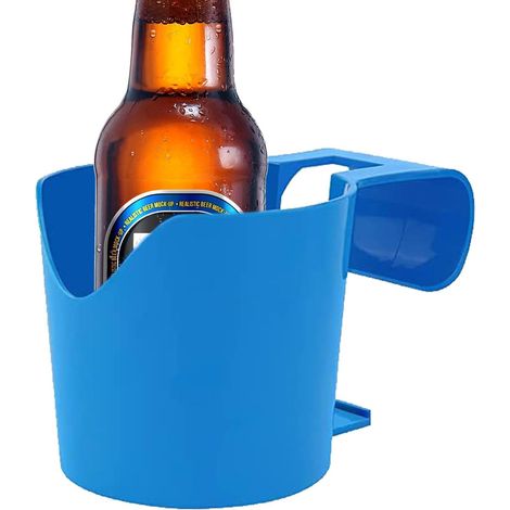 Lot de 4 porte - gobelets de piscine - Pour boissons - téléphone portable - (1/5)