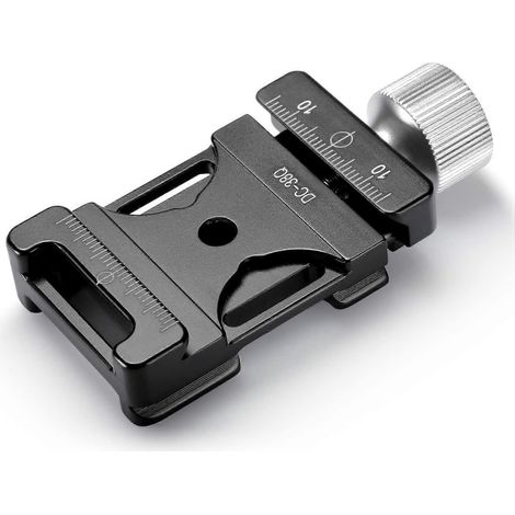 Pince à vis en aluminium compatible Arca Swiss Mini Quick Shoe Clamp pour plaque QR (38 mm) (1/5)