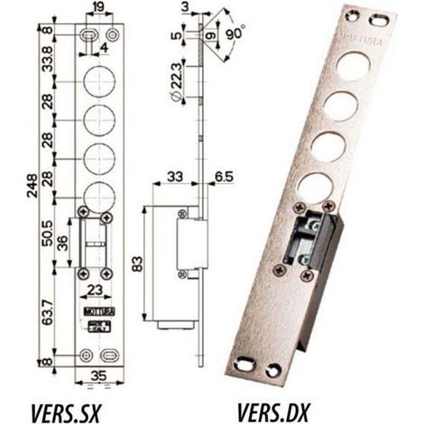 Ferrogliera Elettrica Dx I.28 94077 Mottura
