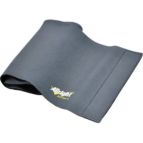 Universeller Bauchgurt, 25 cm breit, grau (1/2)