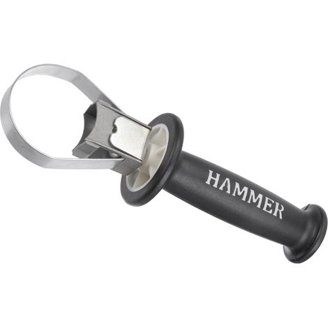 Poignée Auxiliaire Creuse pour Marteau Électrique, Poignée Latérale de Perceuse à Percussion de 60-65 mm - (Applications : pour 26 Marteaux Électriques) (1/5)