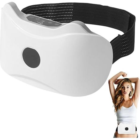 Masajeador abdominal eléctrico, masajeador abdominal eléctrico, masajeador abdominal de estómago, para quemar grasa y digerir, para abdominales, espalda, cuello y abdomen. (1/5)