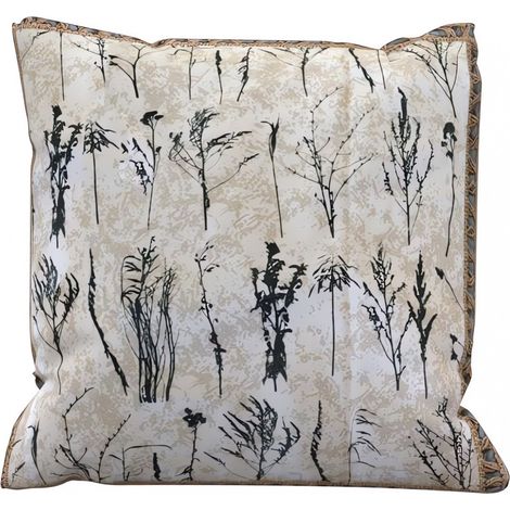 Coussin en pur coton 40x40 cm AMBRE, par Soleil d'Ocre