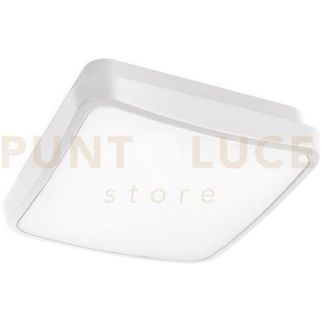 GPL371 PLAFONIERA QUADRATA CCT LED 3000-4000K 2200-2300LM 24W BIANCO OPACO