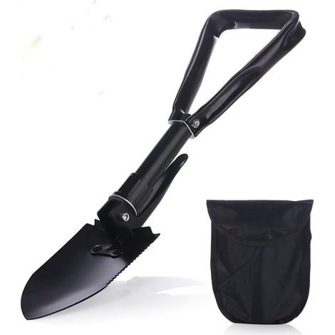 Pelle pliante multifonctionnelle – idéale pour le camping, la randonnée, le trekking, la pêche et le jardinage (1/5)