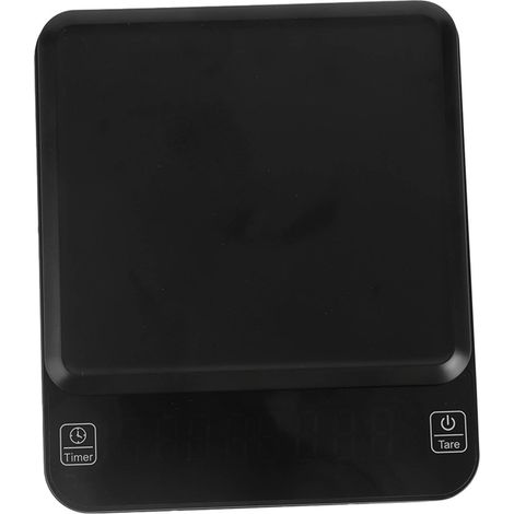 3000-g-Kaffeewaage, 0,1-g-Genauigkeit, hochpräzises LED-Display, multifunktionale elektronische Küchenwaage mit automatischem Timer (1/5)