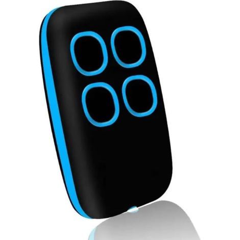 Télécommande portail universelle 4 en 1 – Multifréquence 280 à 868 MHz – Compatible avec 4 codes – Résistante aux chocs et à l'eau (1/4)