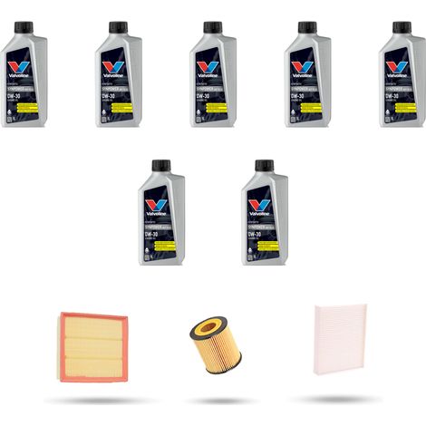 Kit tagliando 3 FILTRI e 7L OLIO compatibile con Bmw serie 4 (F32, F33, F36, F82) 435i 225kw dal 2013 (1/5)