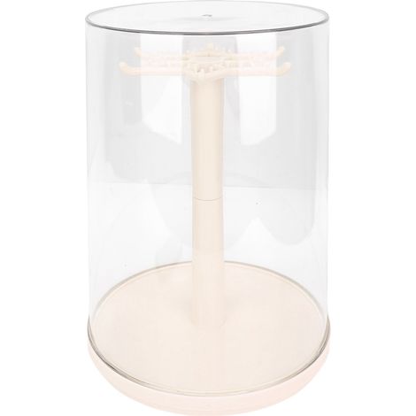 étagère rangement-Écrin Rotatif Transparent pour Figurines et Miniatures - Boîte de Présentation et Stockage Protectrice - 22x29x18 cm (1/5)