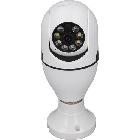 2MP 1080P WiFi Überwachungskamera E27, Nachtsicht, Bewegungserkennung, Sprach-Gegensprechanlage, Tuya kompatibel, 250V, Sicherheitskameralampe. (1/5)