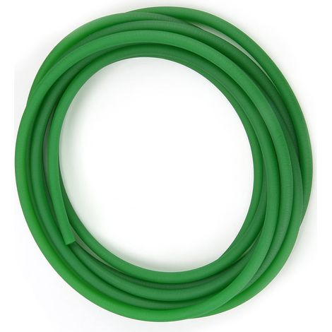 Courroie ronde en polyuréthane PU à surface rugueuse verte pour transmission (8 mm x 5 m) (1/5)