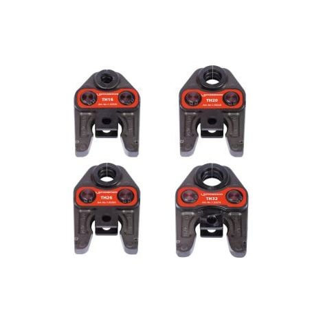 ROTHENBERGER Set di ganasce a pressare, standard, TH, 16-20-26-32mm - 015065X