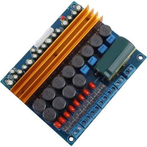 Carte d'amplificateur de puissance numérique 5.1 canaux, module de protection audio classe D TPA3116, alimentation CC 18-24 V (1/5)