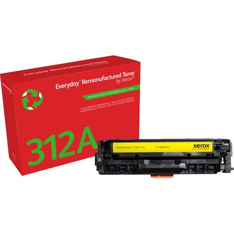 Toner rigenerato Everyday™ di Xerox Giallo compatibile con HP 312A (CF382A), Capacità standard (1/5)