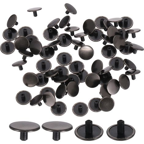 120Pcs 3x12mm Bouchons De Trou en Plastique Capsules D'Extrémité (1/5)