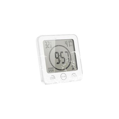 Das wasserdichte Badezimmermodell H Baduhr mit Saugnapf-Temperaturanzeige (1/5)